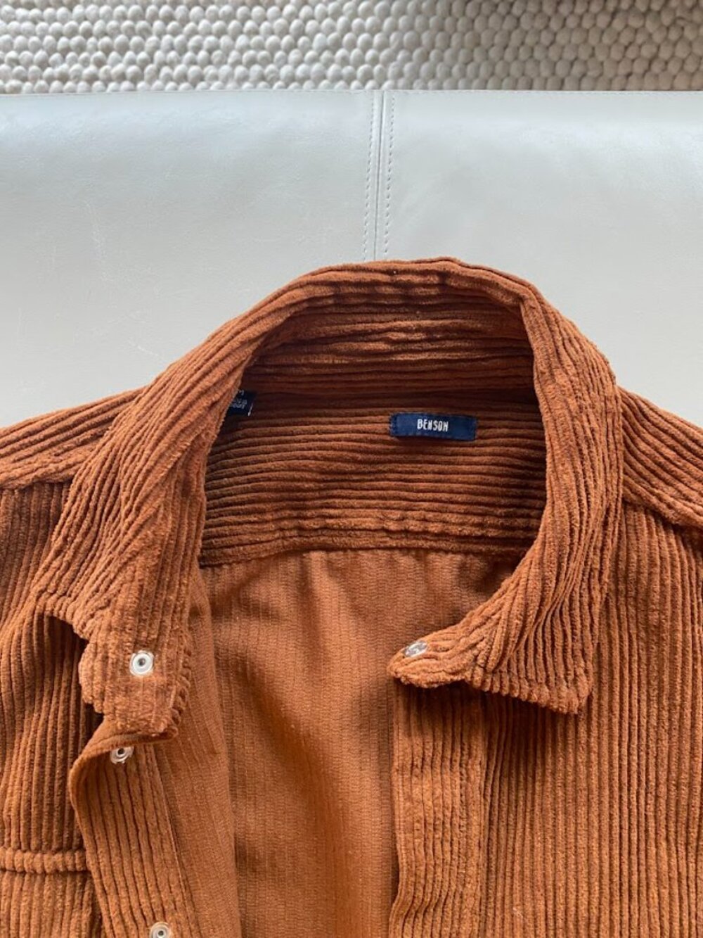 Benson Asheville Corduroy Jacket - M / Camel Colour - Picture 3 of 8